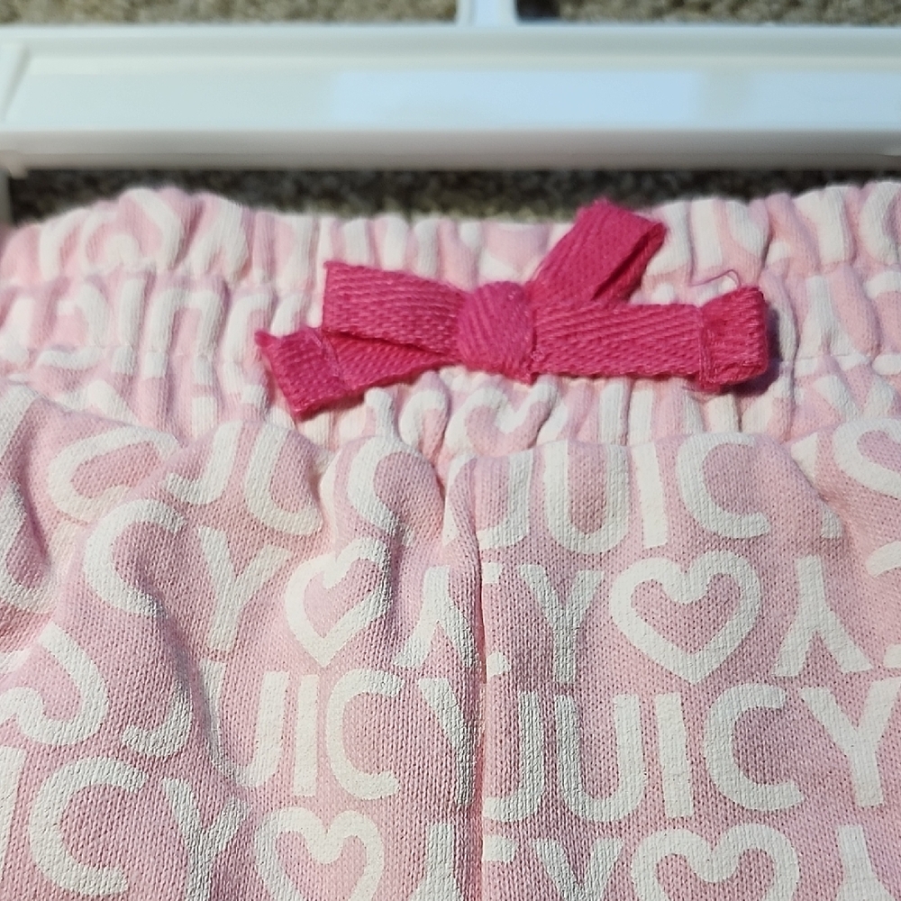 Juicy Couture Light Pink Kids Pajama Set - Picture 7 of 8